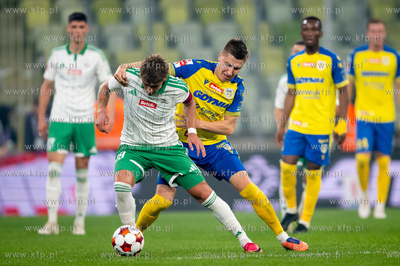 Betclic 1 liga. Lechia Gdańsk - Arka Gdynia n/z Kevin...