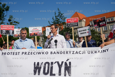 Targ Rybny w Gdańsku Protest aktywistów z Fundacji...
