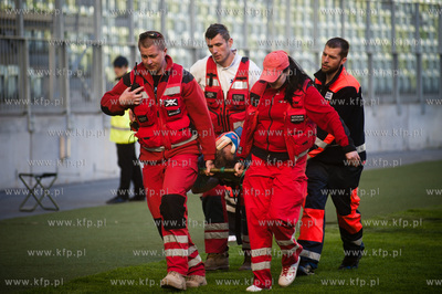 Gdansk. Stadion PGE Arena. Mecz z pewna wygrana - mecz...