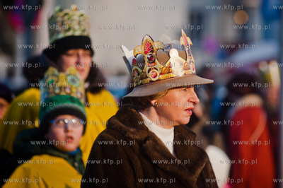 Gdynia. Orszak Trzech Kroli.  06.01.2014 fot. Mateusz...