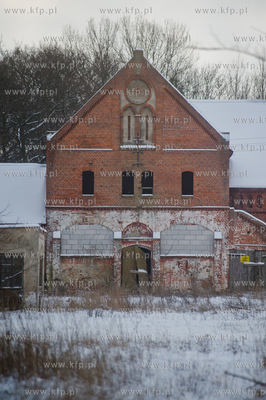 Tereny zespolu dworsko-palacowego z folwarkiem w Rusocinie.
Nz...