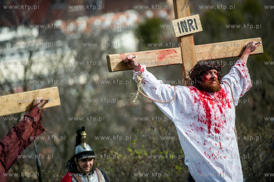 Wielki Piatek. Misterium Meki Panskiej na ulicach Gdanska.
03.04.2015
fot....