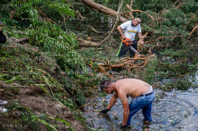 Rytel k. Chojnic. Skutki nawałnicy, która z piątku...
