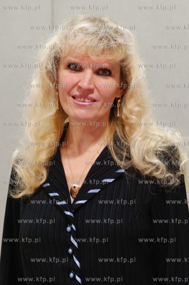 Radni Miasta Gdyni nowej kadencji. Nz. Ewa Maria Krym...