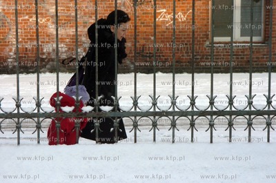 Zima w Slupsku.
03.01.2010
Fot. Arturo Bissari/KFP