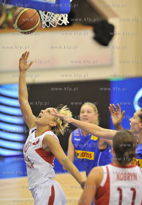 Hala Wisly w Krakowie. Ford Germaz Ekstraklasa. Koszykarki...