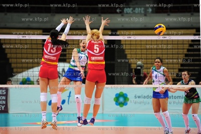 Hala Ergo Arena Gdansk/Sopot. 1/8 finalu Ligi Mistrzyn...