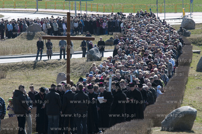 Tradycyjnie w Wielki Piatek na Gorze Jana Pawla II...