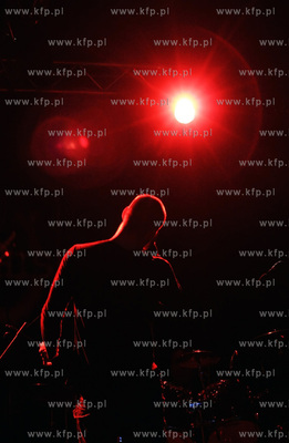 Koncert zespolu Cochise na terenie ogrodu kawiarni...