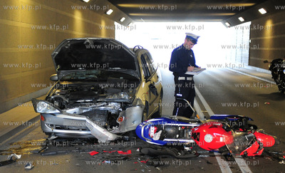 Sopot. Ulica Grunwaldzka - tunel pod Placem Przyjaciol...