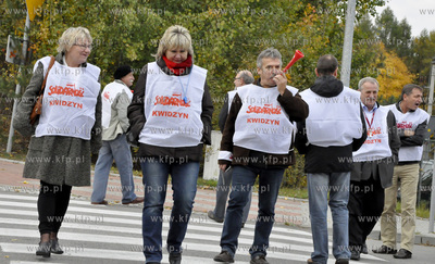 Kwidzyn. Przed  siedziba firmy Plati Polska w Kwidzynie...