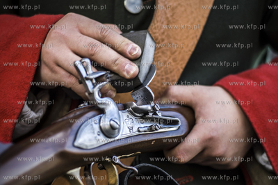 Gdansk. Wyspa Olowianka. Do abordazu - rekonstrukcja...