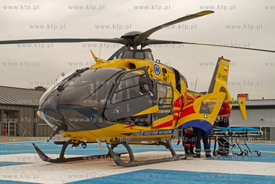 Na dyzurze w Lotniczym Pogotowiu Ratunkowym w Gdansku....