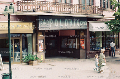 Sopot. Kino Polonia na Monciaku. 1997. fot. Janusz...