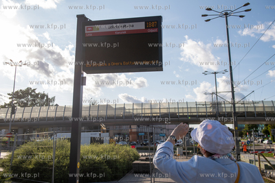 Remont torowiska przy Galerii Ba?tyckiej. 29.07.2024....