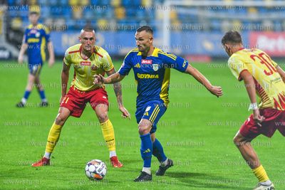 1. Liga. Arka Gdynia 1:1 Znicz Pruszków n/z Michał...