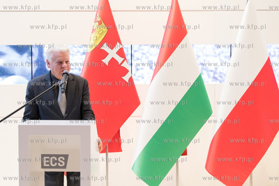 Gdańsk, Europejskie Centrum Solidarności ECS. Wręczenie...