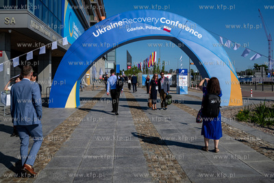 Ukraine Recovery Conference w AmberExpo w Gdańsku...