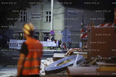 Pruszcz Gdański. Początek rozbiórki starego wiaduktu...
