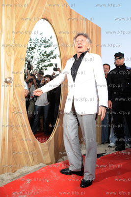 GDAŃSK, FESTIWAL GWIAZD  2008.  Na sopockiej plazy...