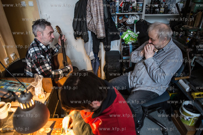 Retrokamera, pracownia Marka Mazura, genialnego mechanika...