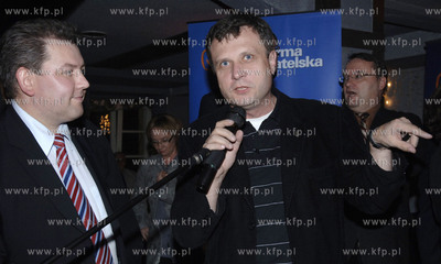 Gdansk. Wieczor wyborczy Platformy Obywatelskiej.
Nz....