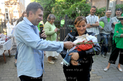 Sopot. Swieto ul. Kasprowicza podczas ktorej odbyla...