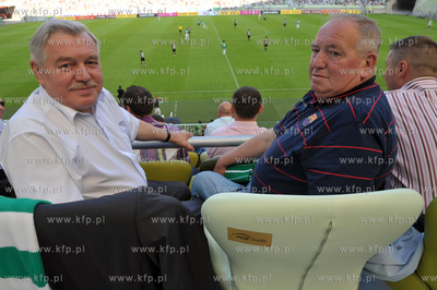 Mecz inauguracyjny na PGE Arena w Gdansku pomiedzy...