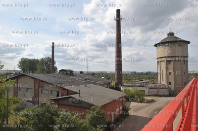 Nieczynna parowozownia przy ul. Uczniowskiej w Gdansku...