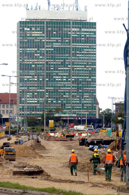 Gdansk. Przebudowa i remont ul. Waly Jagiellonskie...