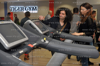 Otwarcie nowego Tiger Gym Fitness Club nalezacego do...