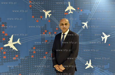 Gdansk. Port Lotniczy Gdańsk im. Lecha Wałęsy. Inauguracyjny...