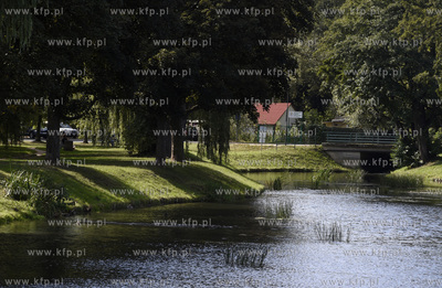 Gdańsk Przymnorze Małe. Staw Oliwski pomiędzy ul....