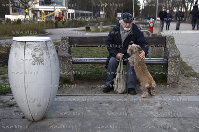 Gdańsk-Brzeźno, koniec al. Hallera. Pan Jan razem...