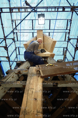 Gdansk. Stocznia Remontowa. Nz zaawansowane prace przy...