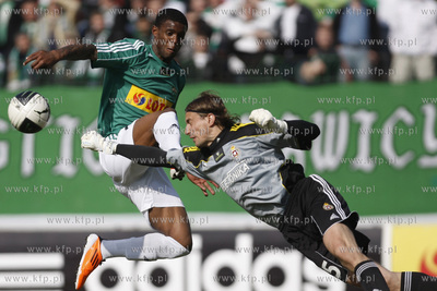 Gdansk. Mecz o mistrzostwo ekstraklasy. Lechia Gdansk...