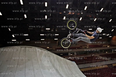 Ergo Arena prawie gotowa na zawody sportow ekstremalnych...