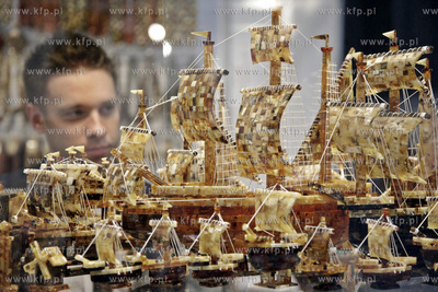 Amber Expo. Targi bursztunu Ambermart.06.09.2012fot....