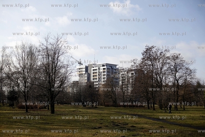 Gdansk Zaspa. Budowane osiedle Citi Park.
31.01.2013
fot....