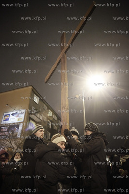 Miejska Droga Krzyzowa, zorganizowana po raz osmy przez...