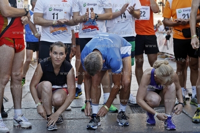 20. Bieg sw. Dominika w Gdansku. Bieg vipow. Nz poslanka...