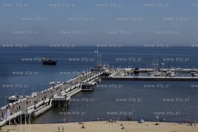 Sopot. Molo. 25.08.2016 fot. Krzysztof Mystkowski /...