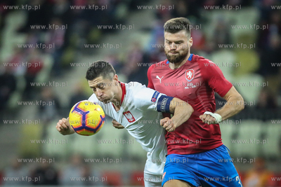 Stadion Energa Gdańsk. Mecz towarzyski Polska- Czechy....