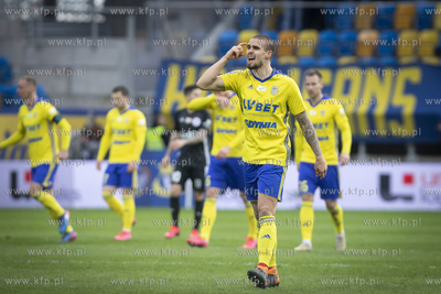 PKO Ekstraklasa. Mecz Arka Gdynia - ŁKS Łódź. Nz.
01.03.2020
fot....