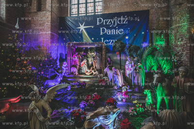 Szopka Bożonarodzeniowa w kościele św. Brygidy w...