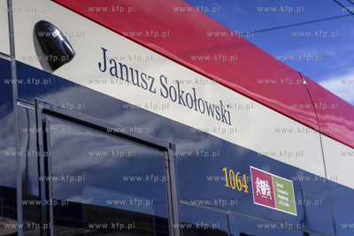 Pętla Chełm. Uroczystość nadania tramwajowi pessa...