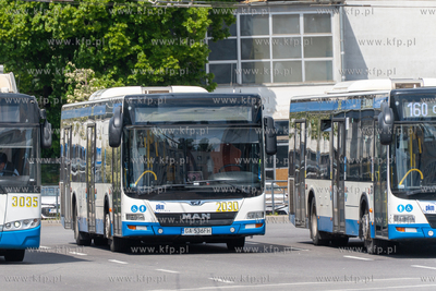Okolice dworca Gdynia Główna Komunikacja miejska...