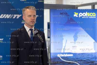 Port Gdańsk. Uruchomienie nowego połączenia promowego...