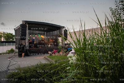 Gdańsk, 24. Festiwal Jazz Jantar - lato. Piotr Lemańczyk...