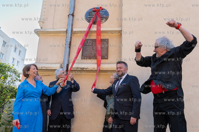 Gdańsk, ul. Batorego 5 Odsłonięcie tablicy upamiętniającej...